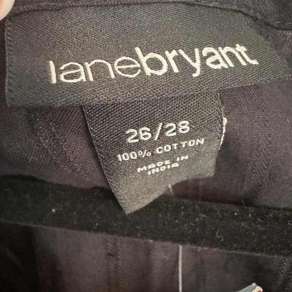 NWT Lane Bryant 26/28 Black Blouse - Picture 2 of 5